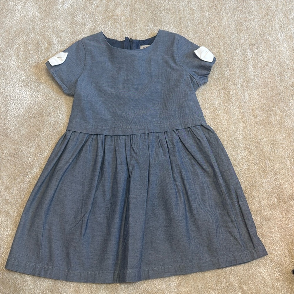Hucklebones Girls Blue Dress - size 6